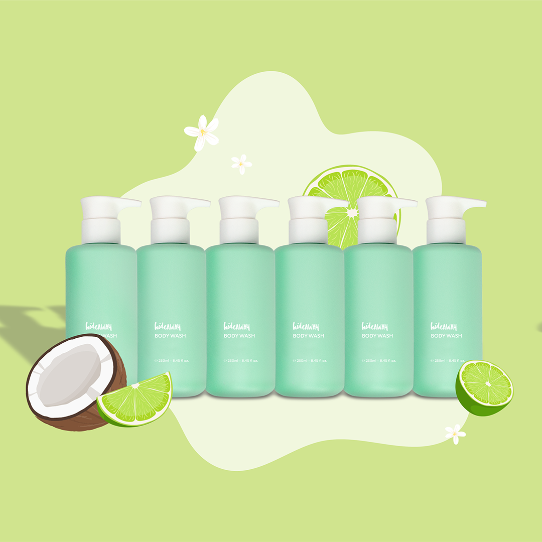 Lime Coconut Body Wash 6 Pack