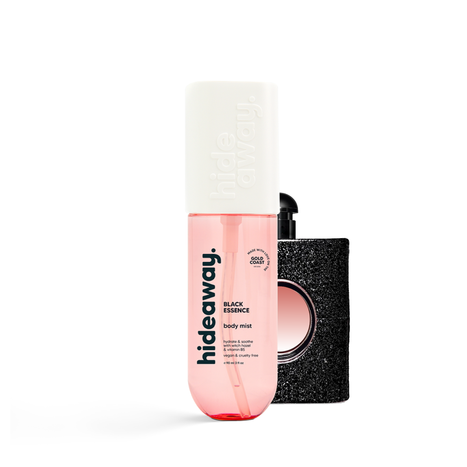 Alluring body mist with warm woods and spice. Deep, mysterious, and totally captivating.