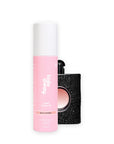 Hideaway. Black Essence body butter oil beside the YSL Black Opium bottle it is inspired by