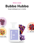 Notes inside Bubba Hubba: Grape, sweet candy, soft fruitiness