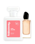 Hideaway. Chic Allure perfume 50ml beside the Giorgio Armani Si bottle it is inspired by