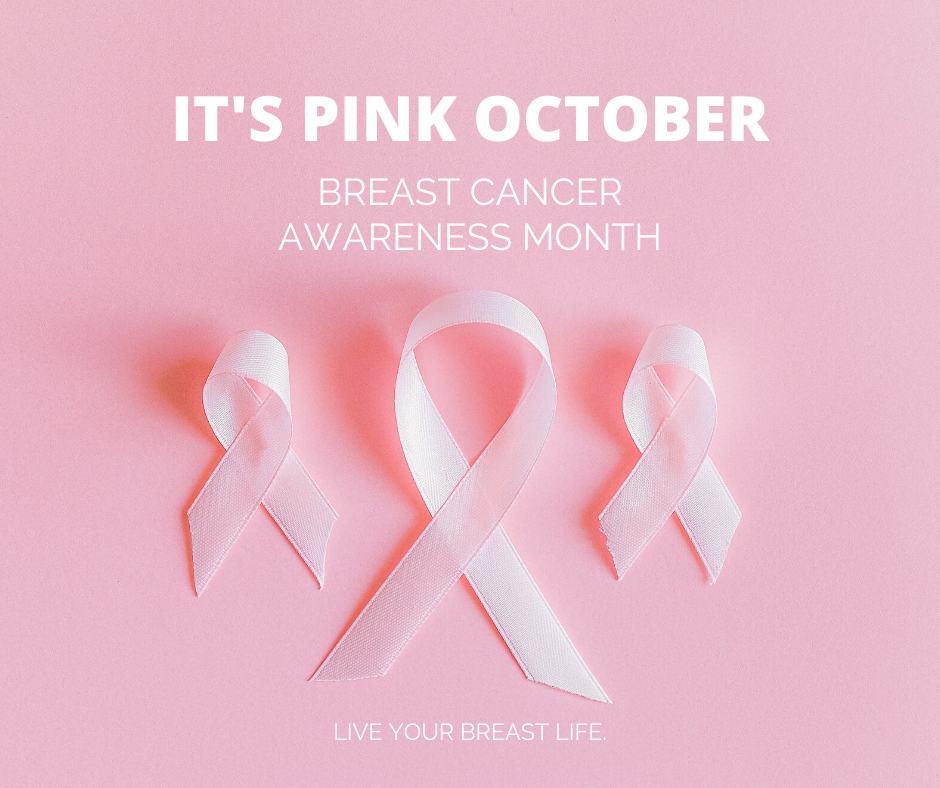 It's Breast Cancer Awareness Month!