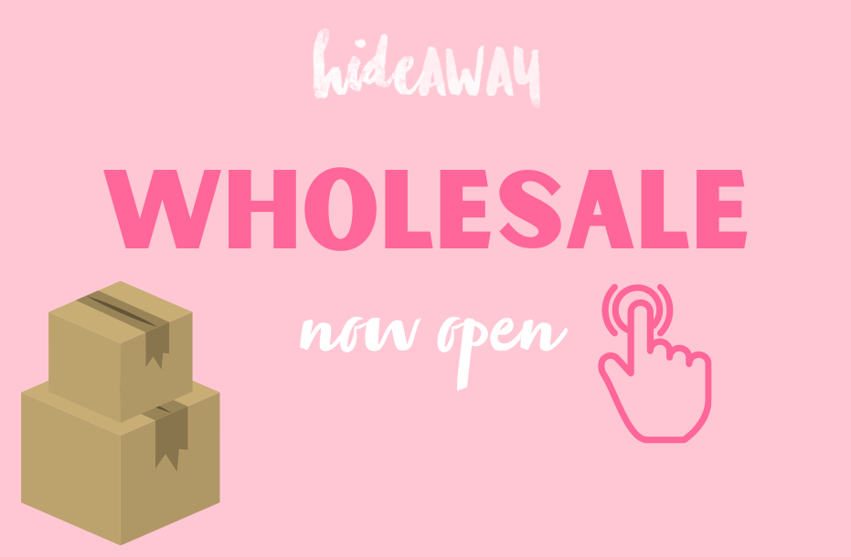 We are now open for wholesale orders!
