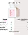hideaway. Day Dream perfume compared to Kayali Utopia Vanilla Coco 21, same scent profile and up to 30% fragrance oil, made in Australia, vegan and cruelty free