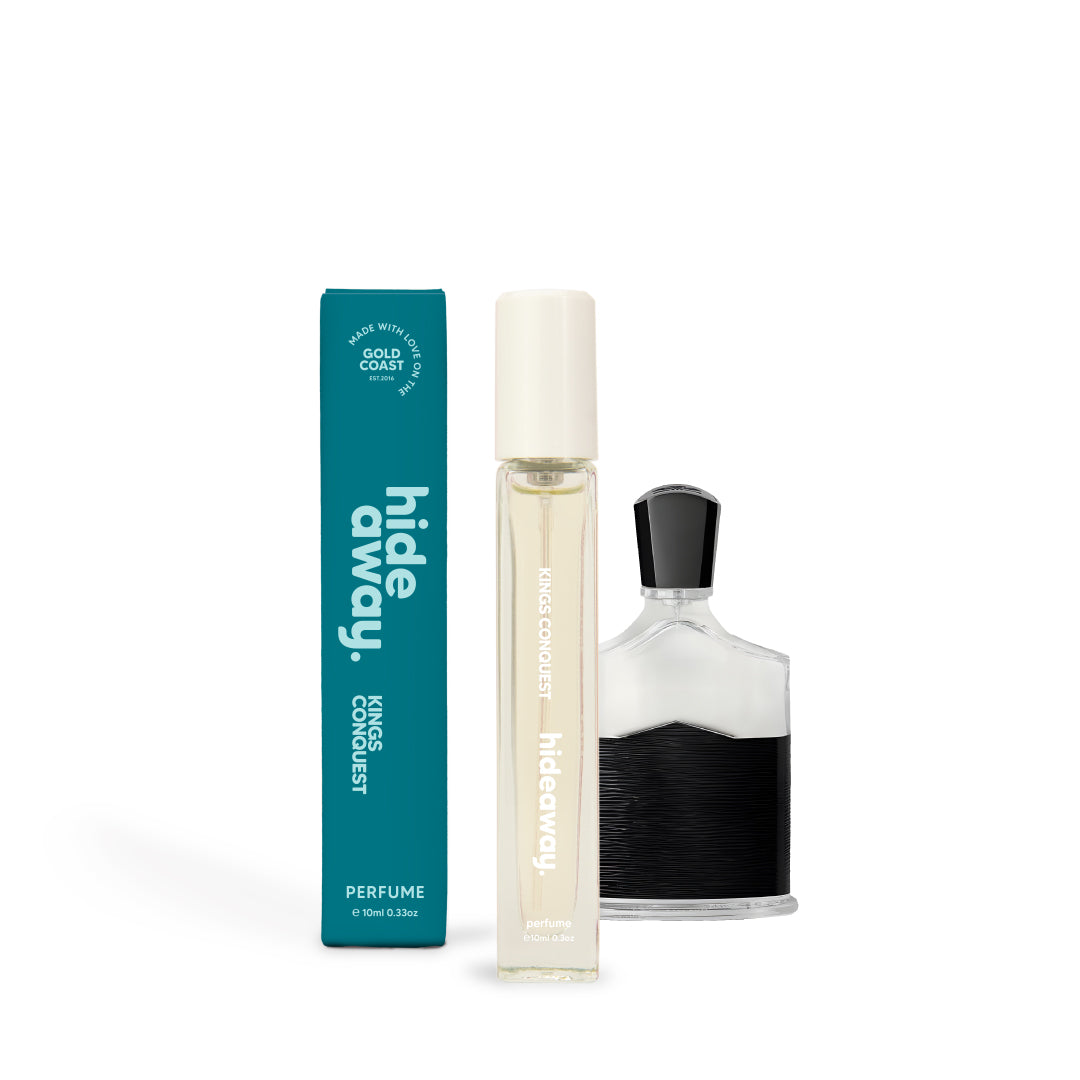 Perfumer Peterborugh Kings Conquest Perfume 10ml – Hideaway