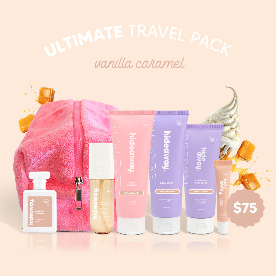 Vanilla Caramel Ultimate Travel Pack
