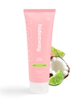 Pink tube of tropical body custard with a fresh lime and creamy coconut scent. Lightweight, nourishing, and refreshing.