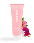 Pink tube of dreamy body custard with a fruity, floral sunset-inspired scent. Light, silky, and ultra moisturising.