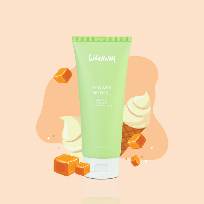 Vanilla Caramel Shower Mousse