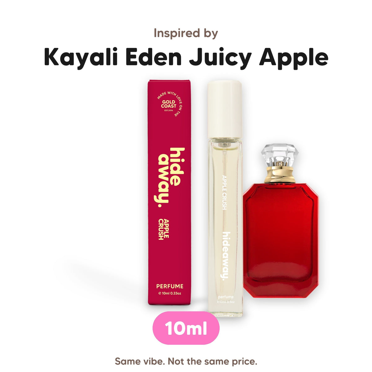 Apple Crush perfume 10ml, inspired by Kayali Eden Juicy Apple