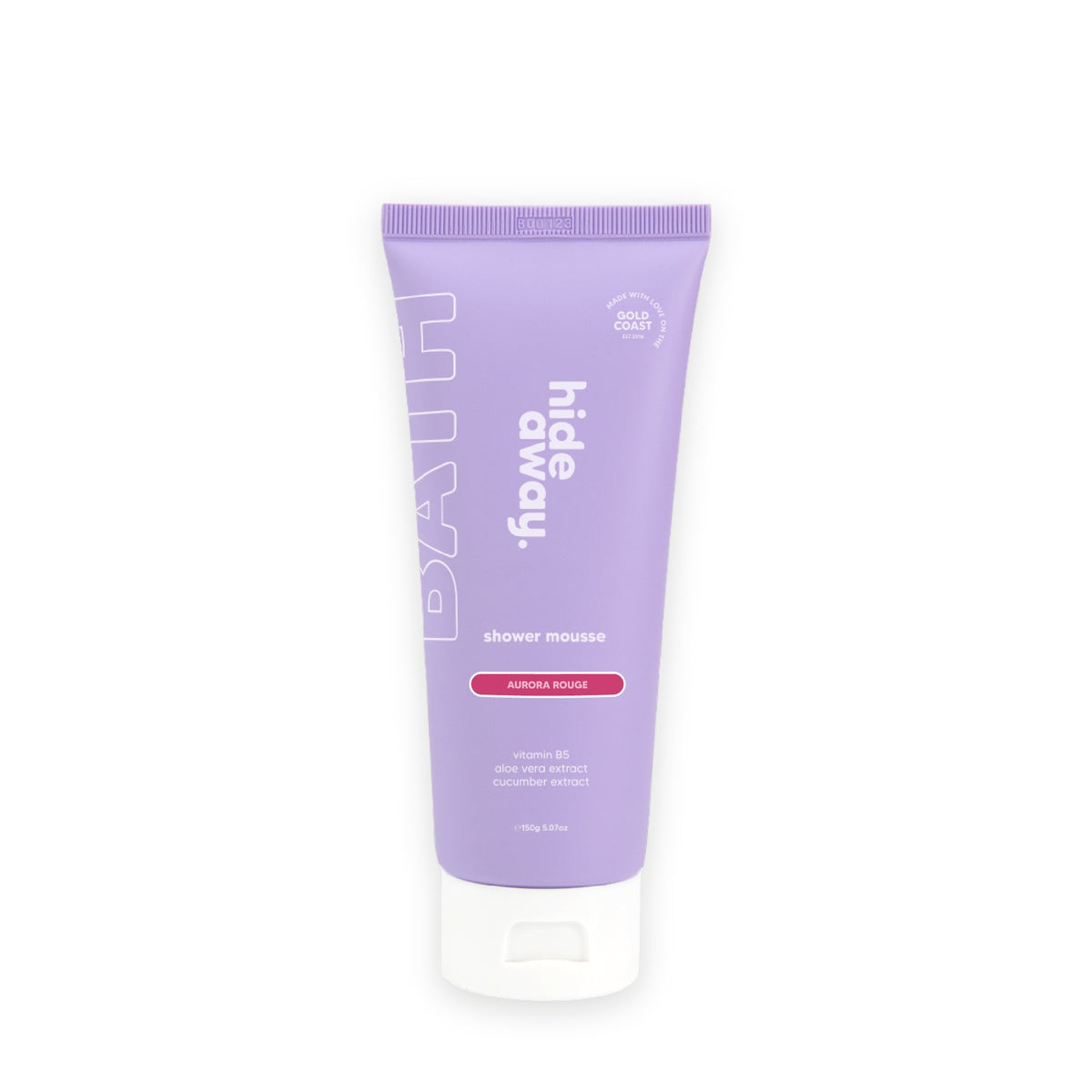 Hideaway. Aurora Rouge shower mousse
