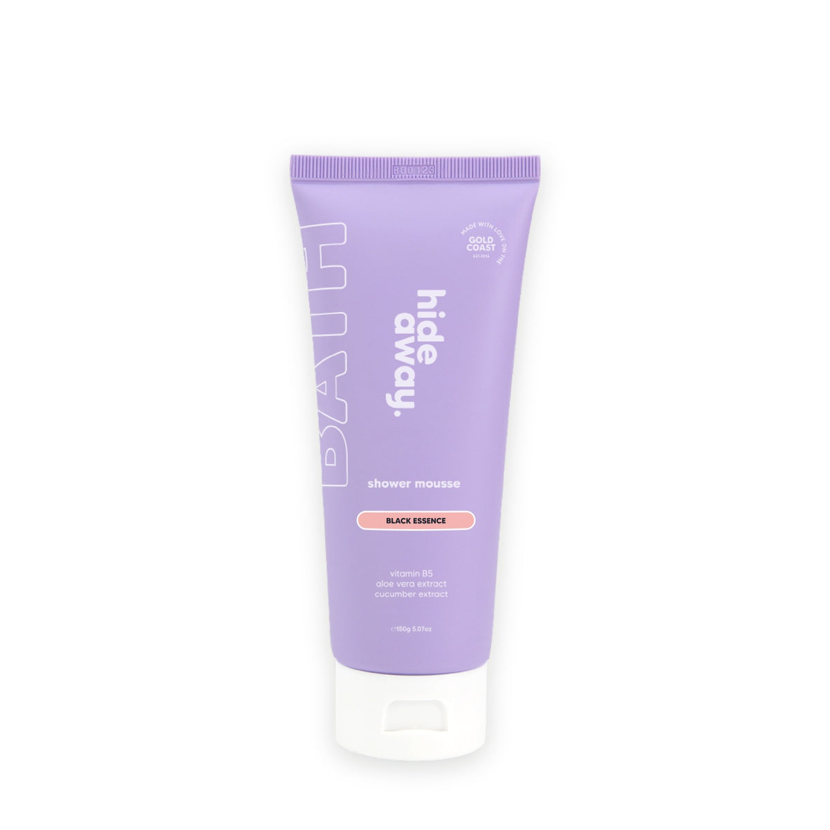 Hideaway. Black Essence shower mousse