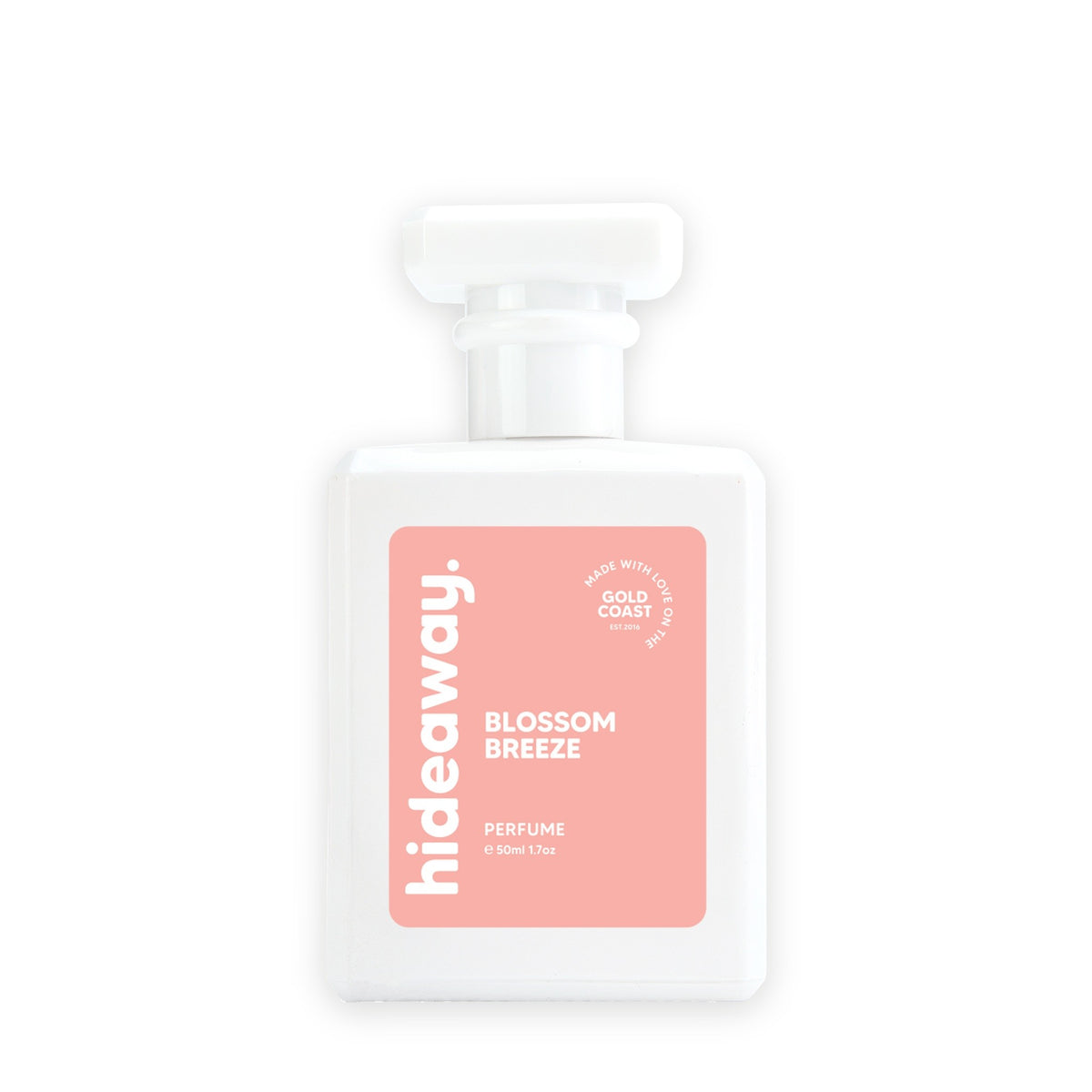 Hideaway. Blossom Breeze perfume 50ml bottle