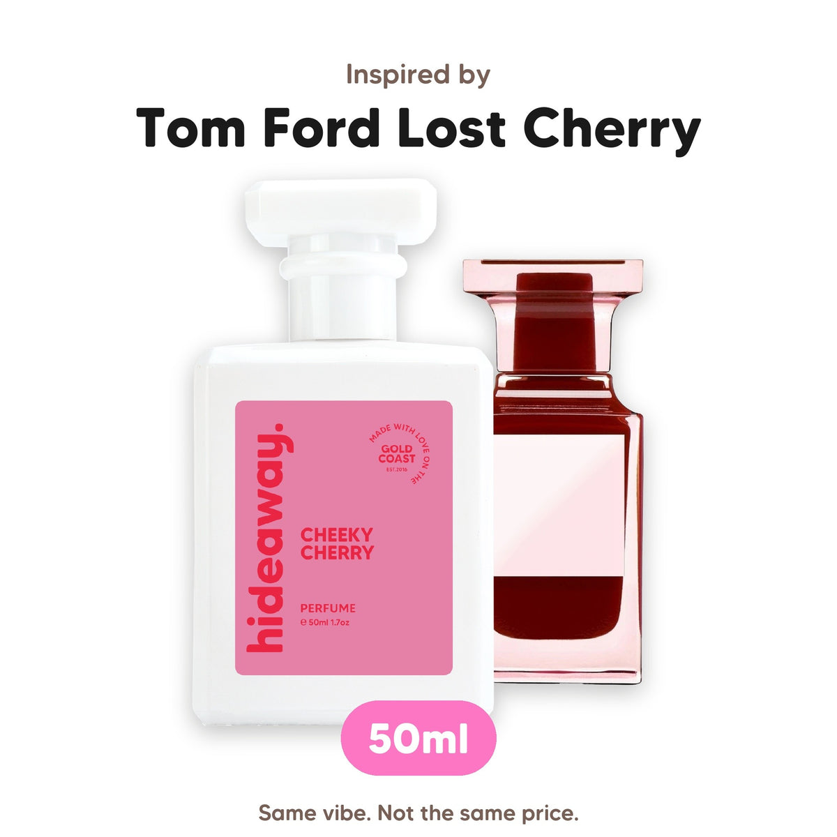 Cheeky Cherry perfume, inspired by Tom Ford Lost Cherry, 50ml