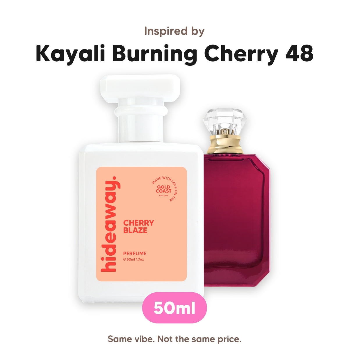 Cherry Blaze perfume, inspired by Kayali Burning Cherry 48, 50ml