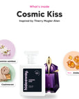 Notes inside Cosmic Kiss: Jasmine sambac, cashmeran, amber