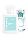 Hideaway. Diamond Kiss perfume 50ml beside the Tiffany & Co Signature bottle it is inspired by