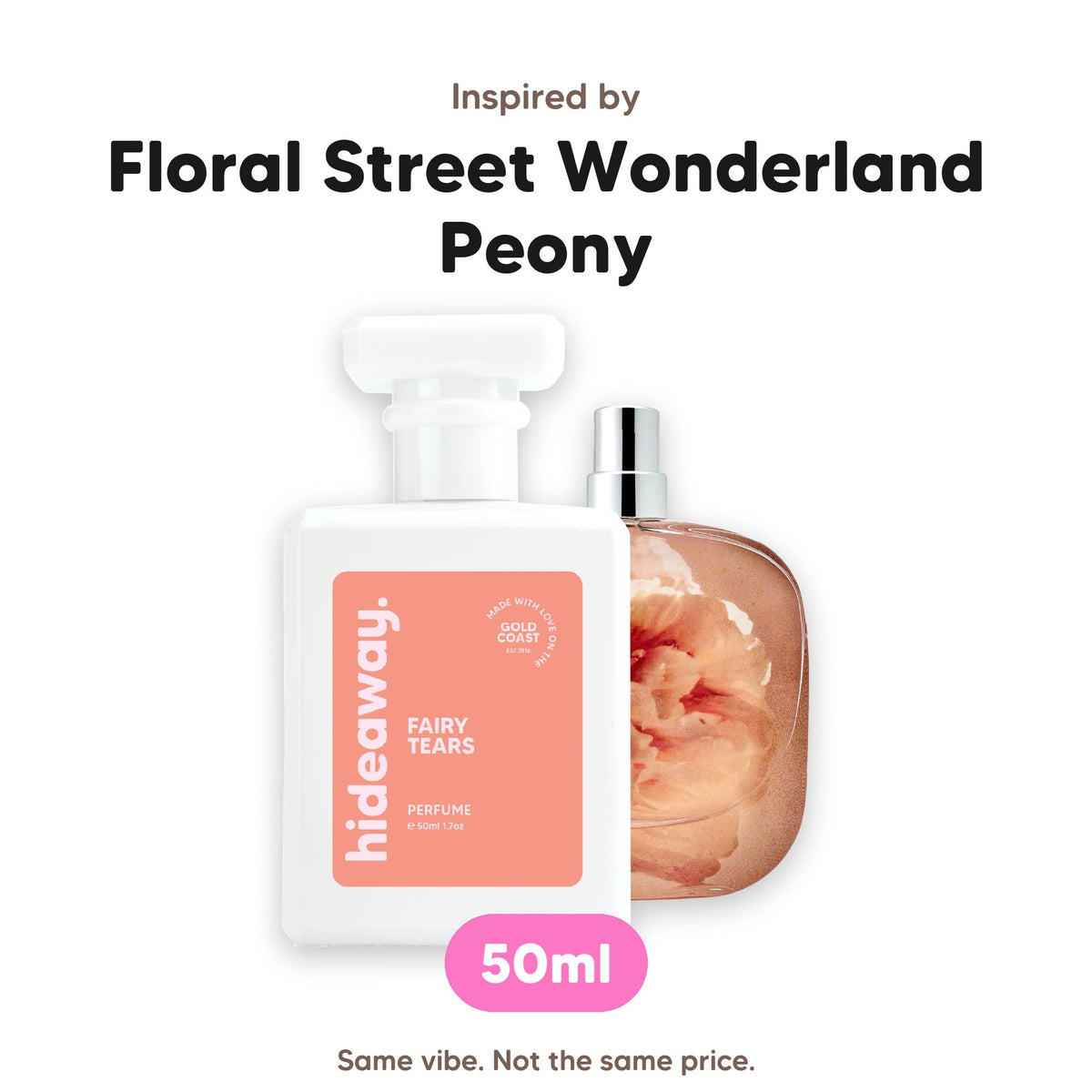 Fairy Tears perfume, inspired by Floral Street Wonderland Peony, 50ml