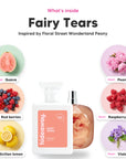 Notes inside Fairy Tears: Guava, red berries, sicilian lemon, peony, raspberry bloom, violet