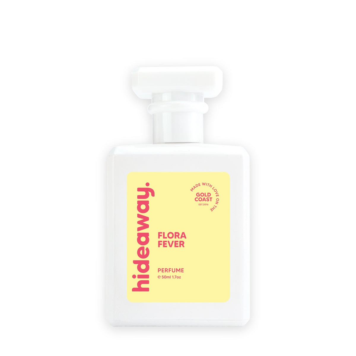 Hideaway. Flora Fever perfume 50ml bottle