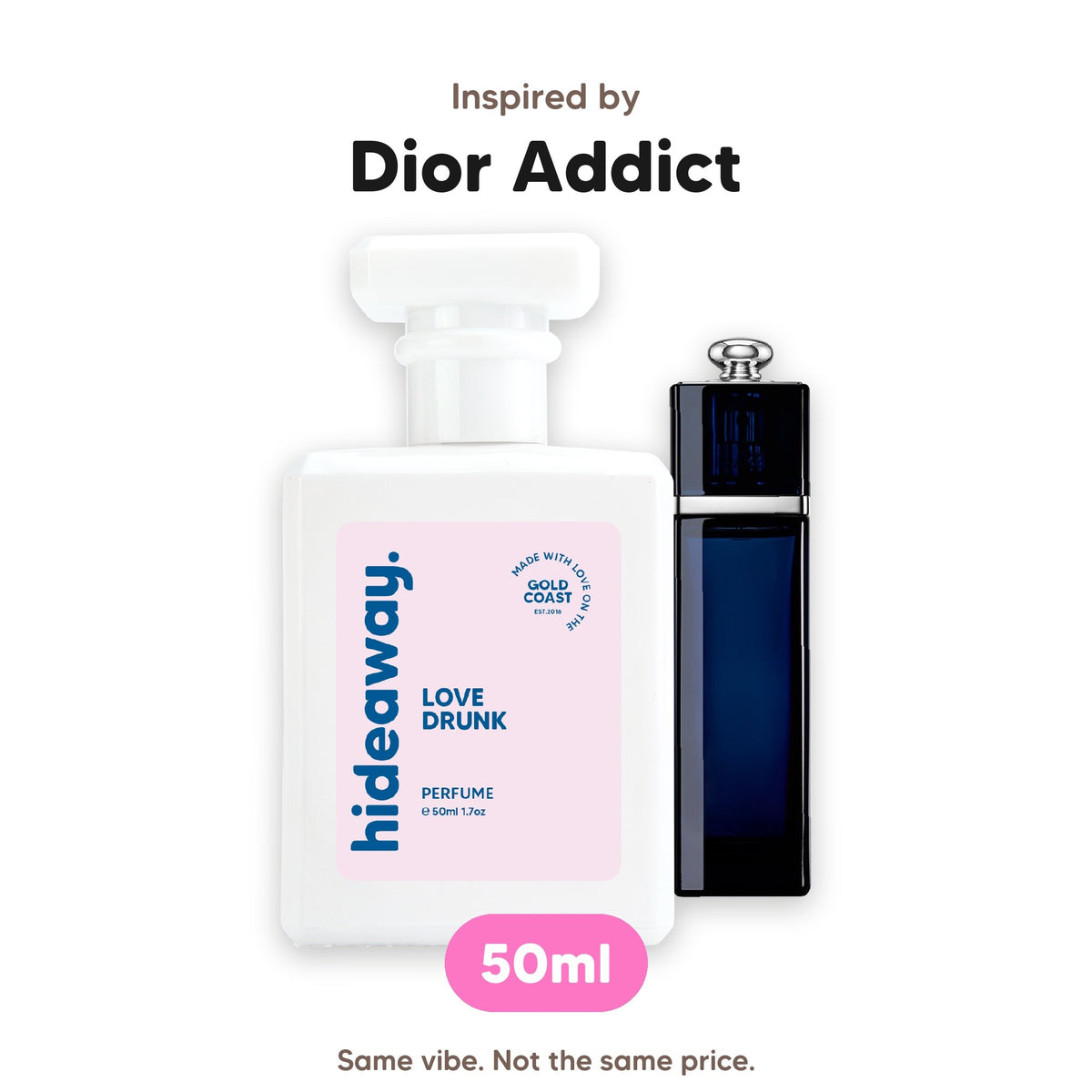 Love Drunk perfume, inspired by Dior Addict, 50ml