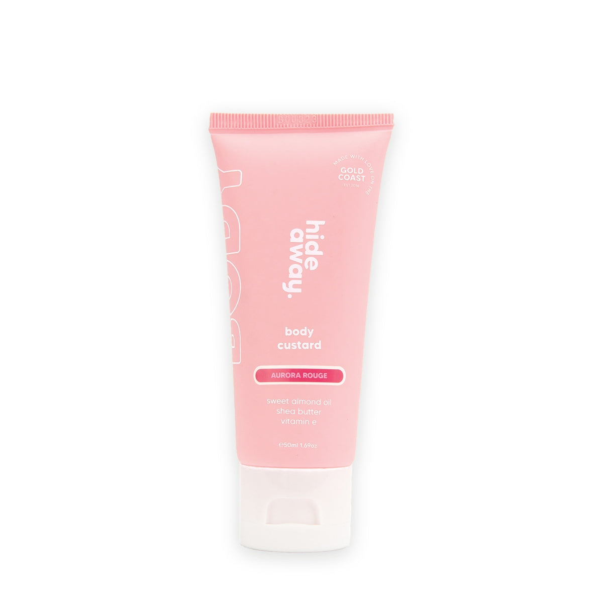 Hideaway. Aurora Rouge body custard mini