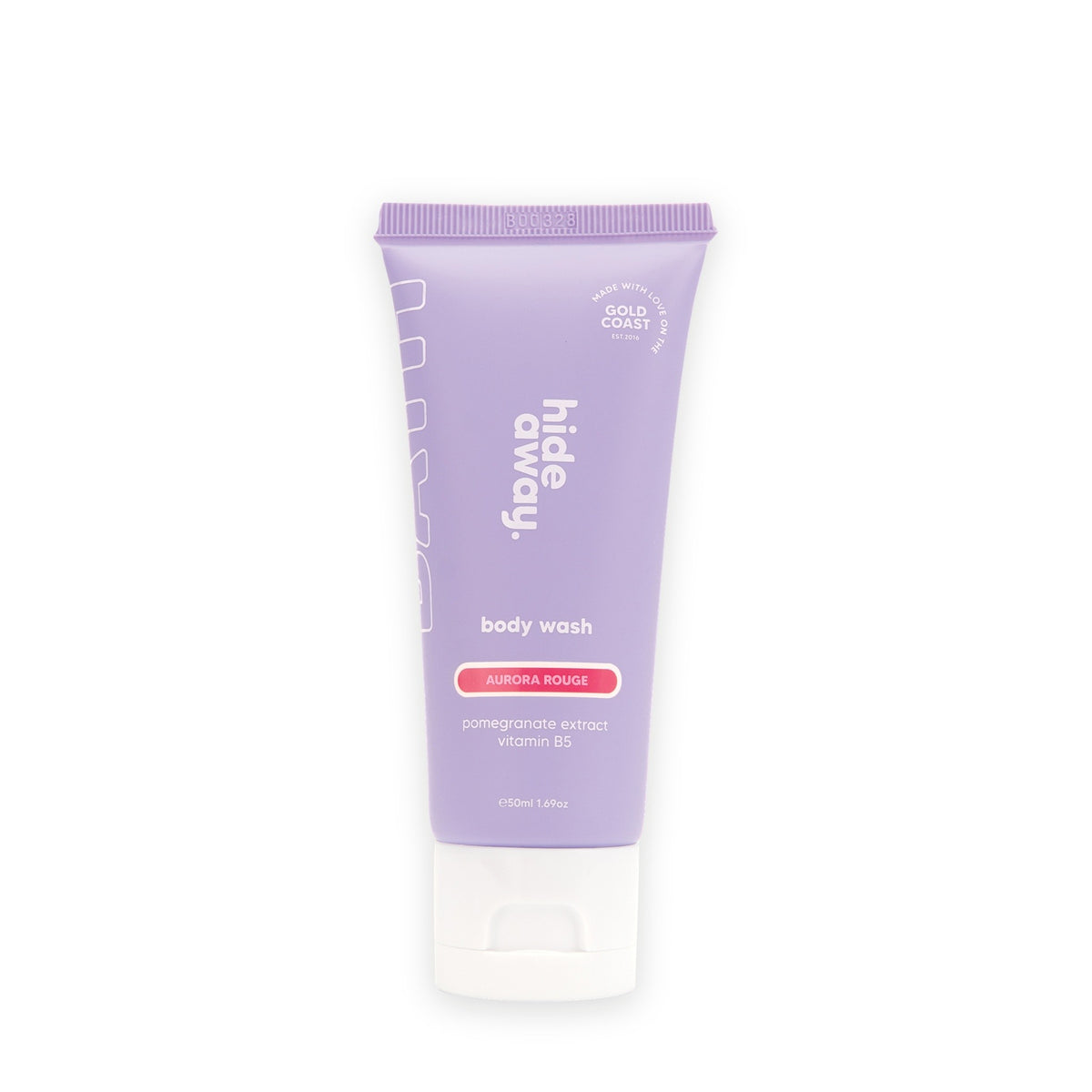 Hideaway. Aurora Rouge body wash mini