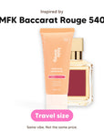 Aurora Rouge conditioner mini, inspired by MFK Baccarat Rouge 540
