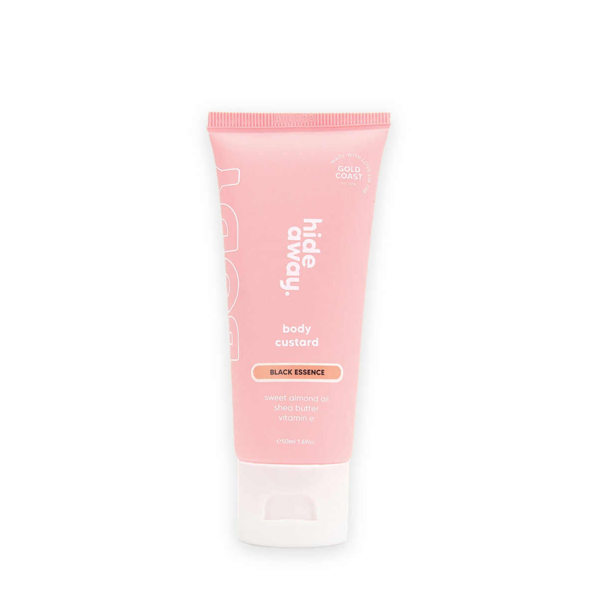 Hideaway. Black Essence body custard mini