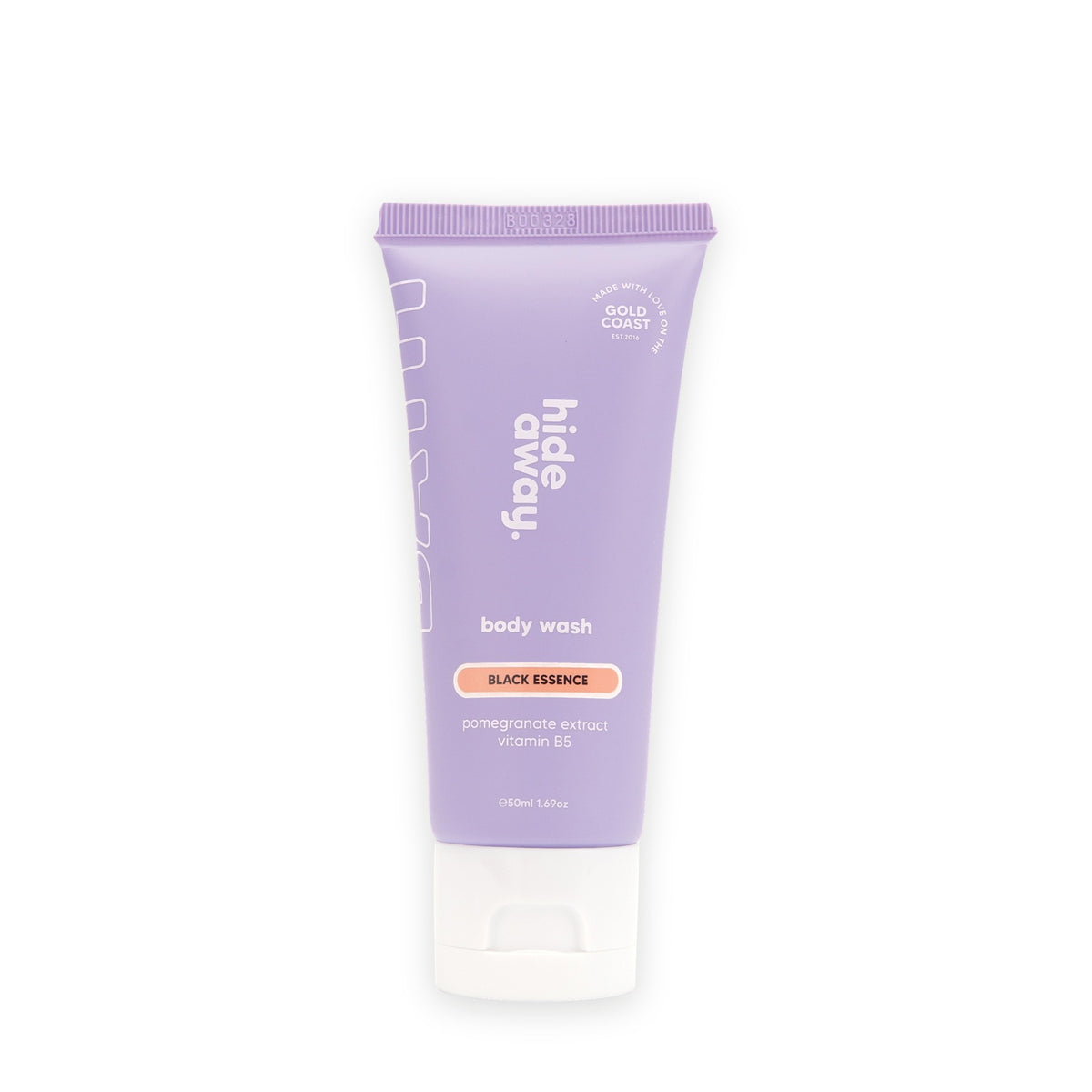 Hideaway. Black Essence body wash mini