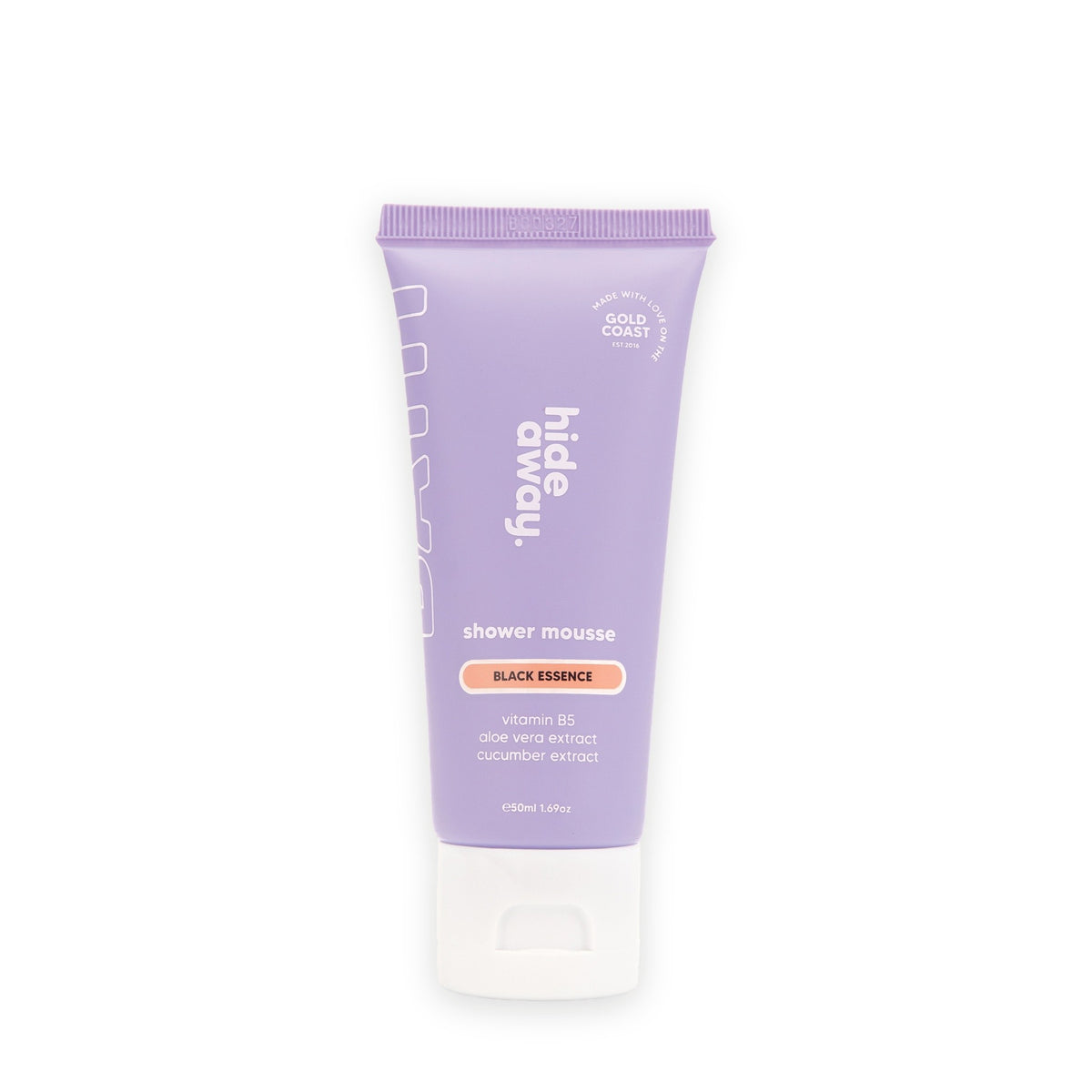 Hideaway. Black Essence shower mousse mini