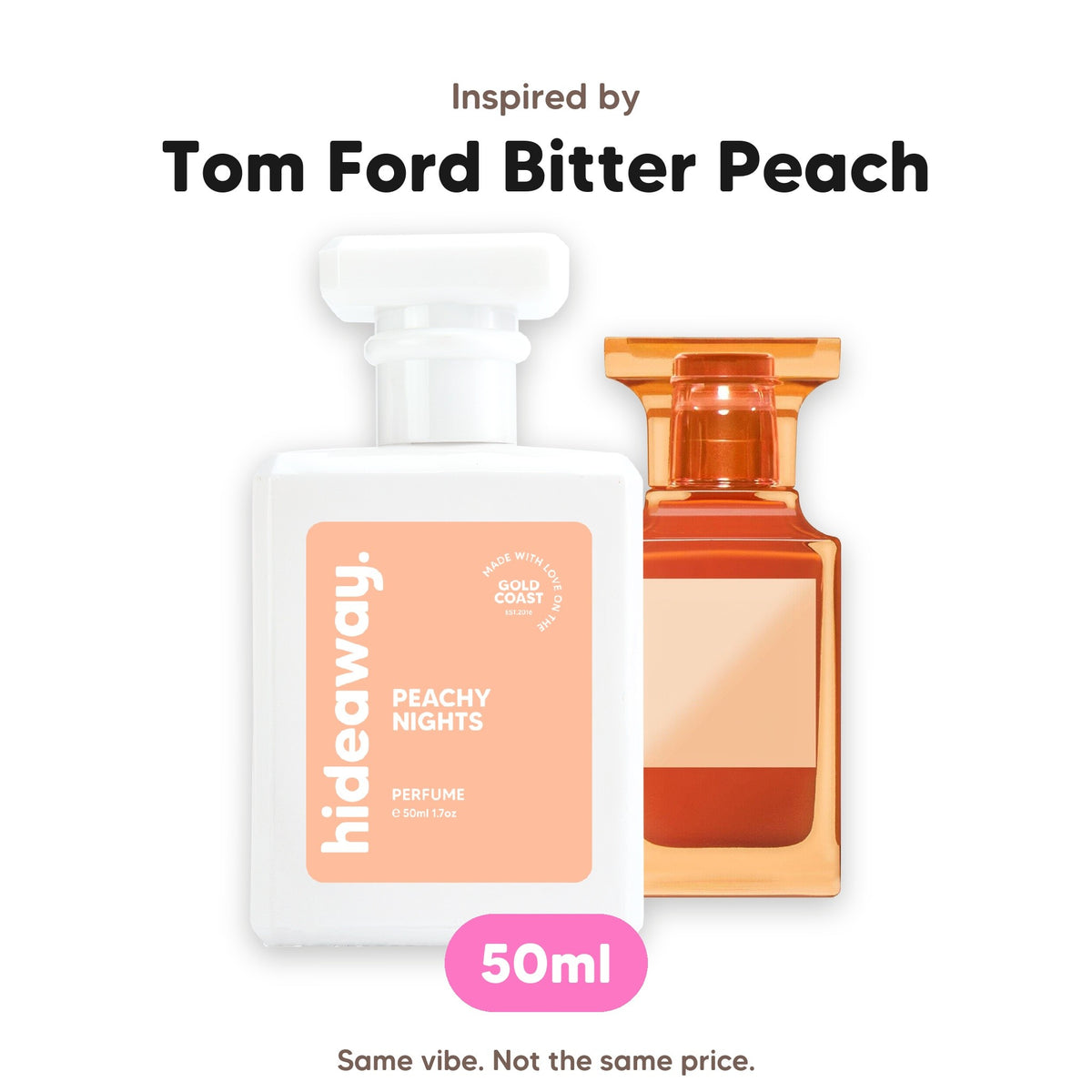 Peachy Nights perfume, inspired by Tom Ford Bitter Peach, 50ml
