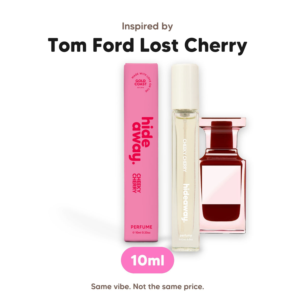 Cheeky Cherry perfume 10ml, inspired by Tom Ford Lost Cherry