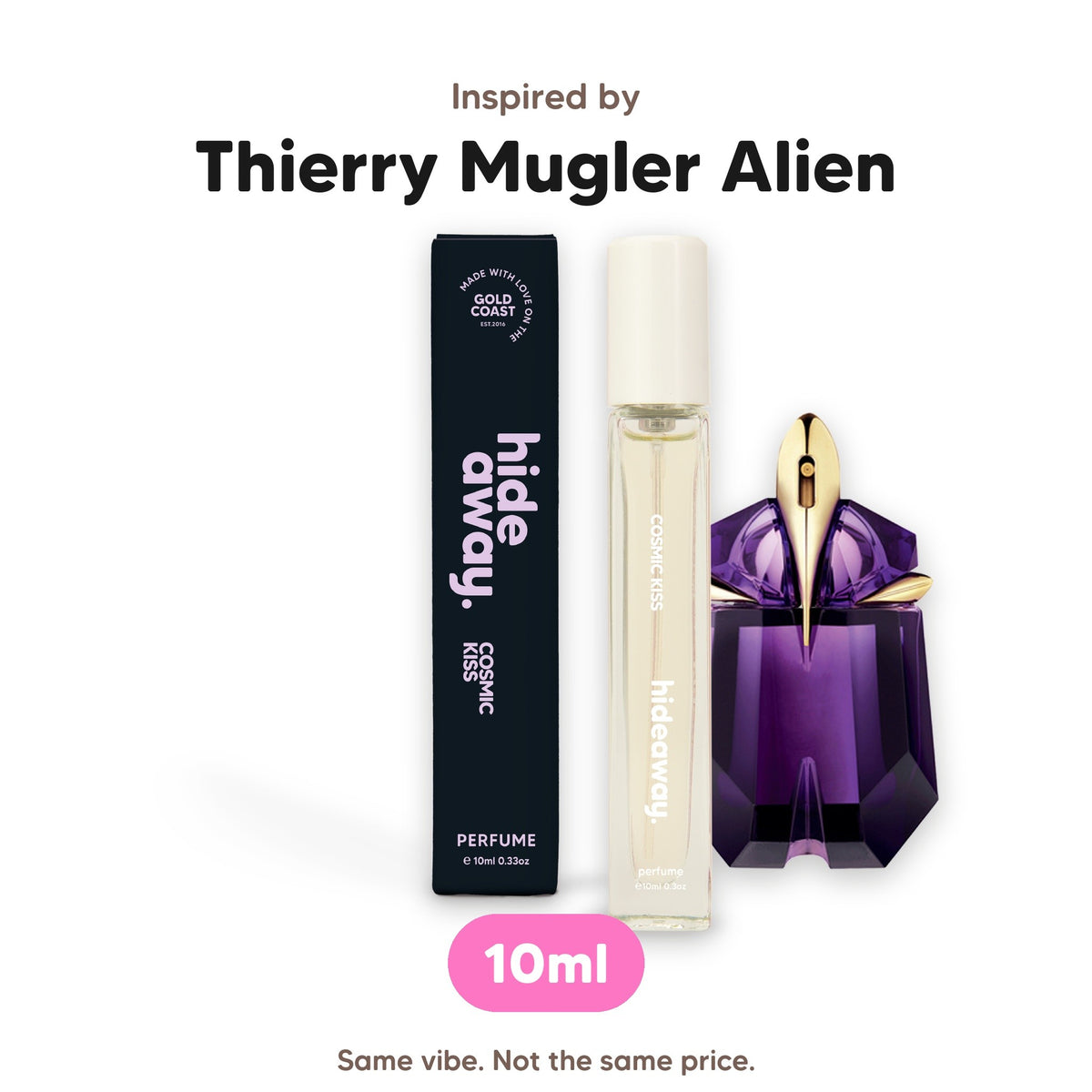 Cosmic Kiss perfume 10ml, inspired by Thierry Mugler Alien