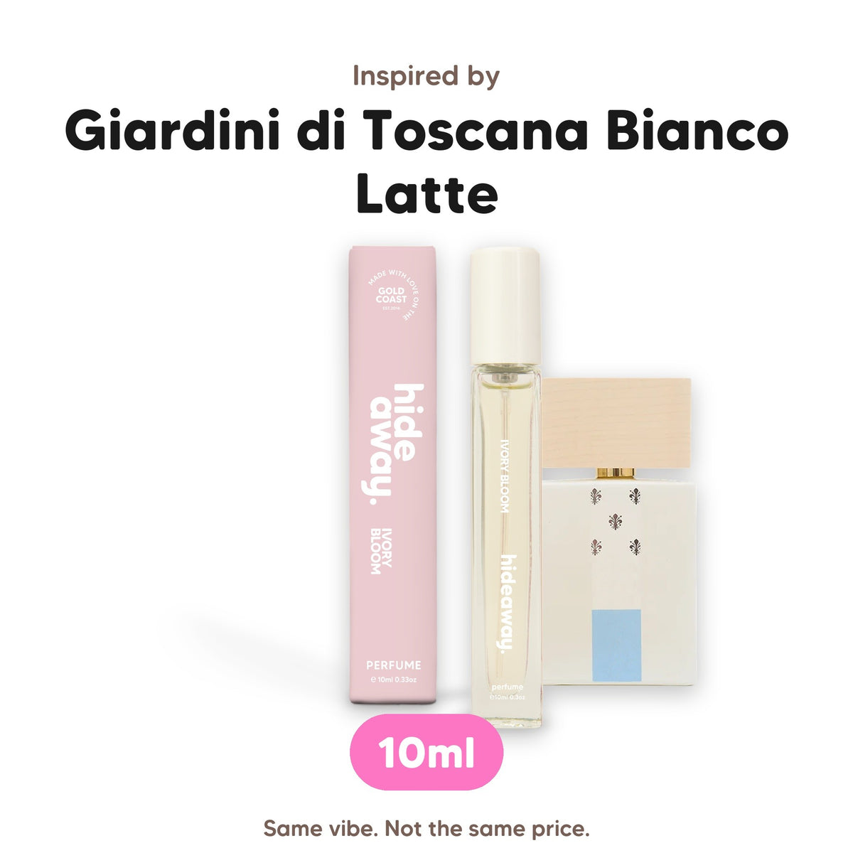 Ivory Bloom perfume 10ml, inspired by Giardini di Toscana Bianco Latte