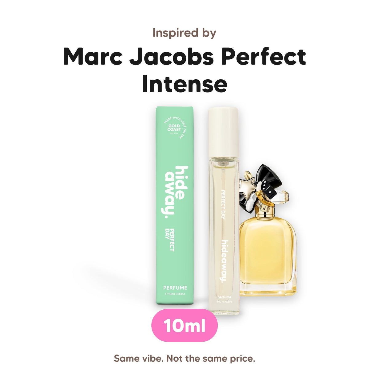 Perfect Day perfume 10ml, inspired by Marc Jacobs Perfect Intense