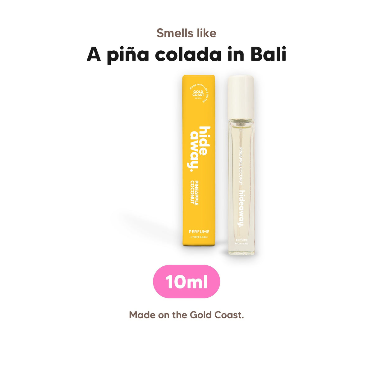 Pineapple Coconut perfume 10ml, smells like a piña colada in Bali