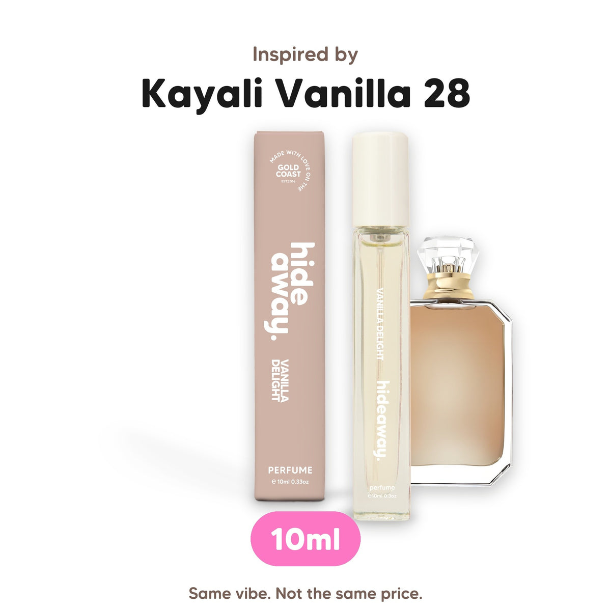 Vanilla Delight perfume 10ml, inspired by Kayali Vanilla 28