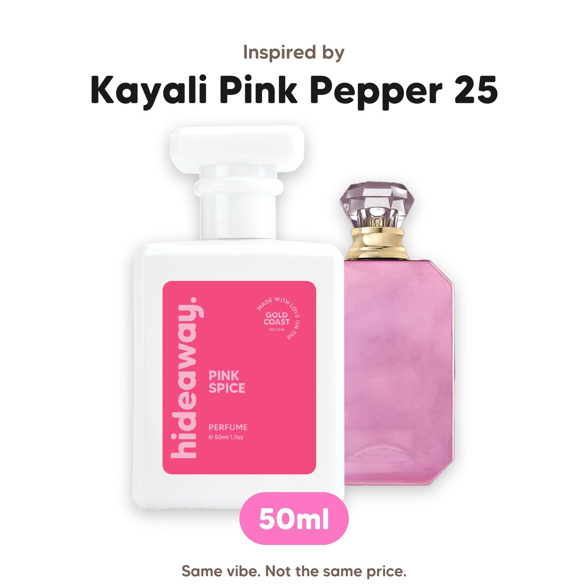 Pink Spice perfume, inspired by Kayali Pink Pepper 25, 50ml