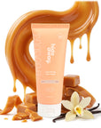Hideaway. Vanilla Caramel hair mask with golden caramel and vanilla