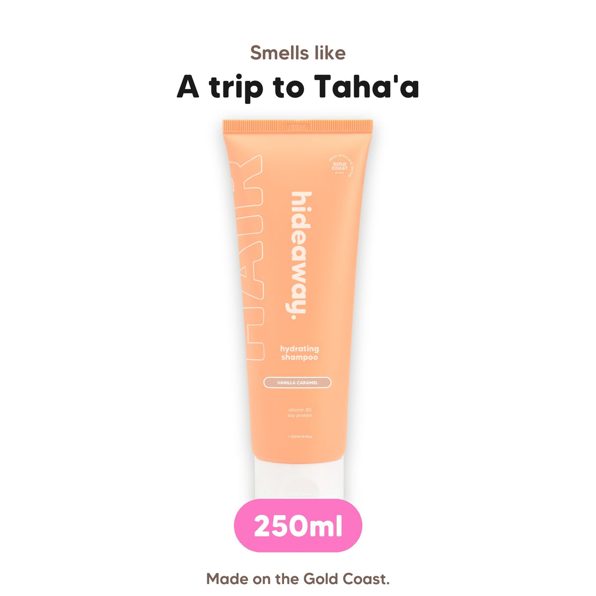 Vanilla Caramel shampoo, smells like a trip to Taha'a