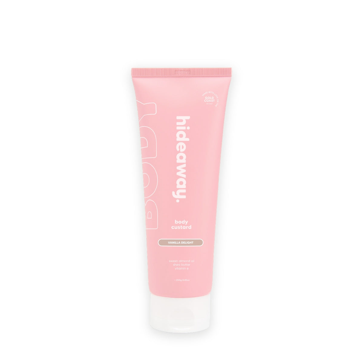 Hideaway. Vanilla Delight body custard