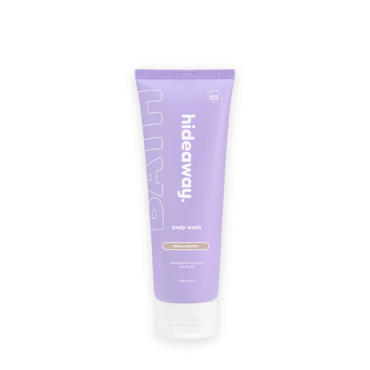 Hideaway. Vanilla Delight body wash
