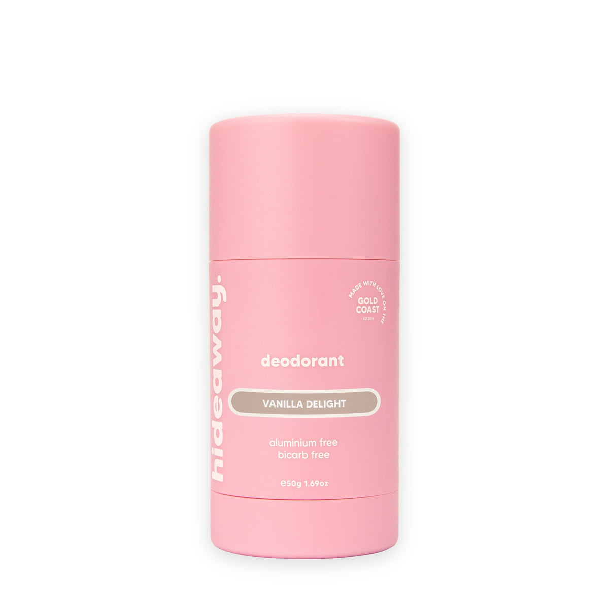 Hideaway. Vanilla Delight deodorant