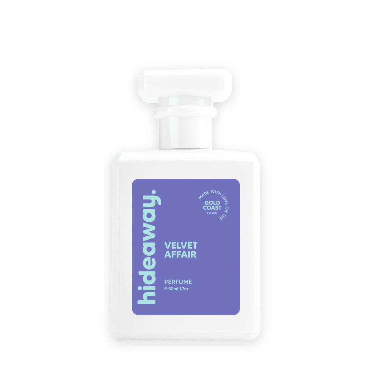 Hideaway. Velvet Affair perfume 50ml bottle