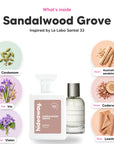 The notes in Sandalwood Grove, animated