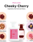 The notes in Cheeky Cherry, animated