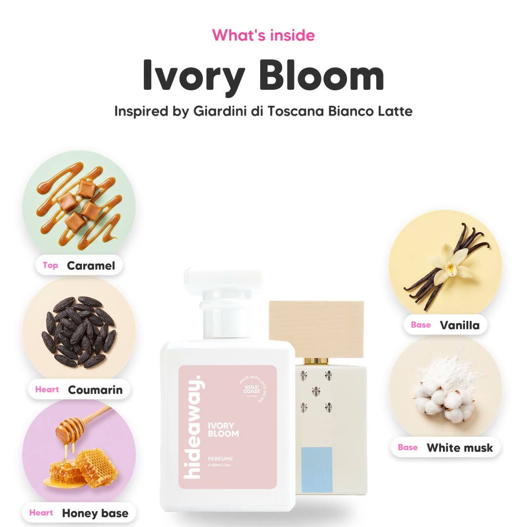The notes in Ivory Bloom, animated