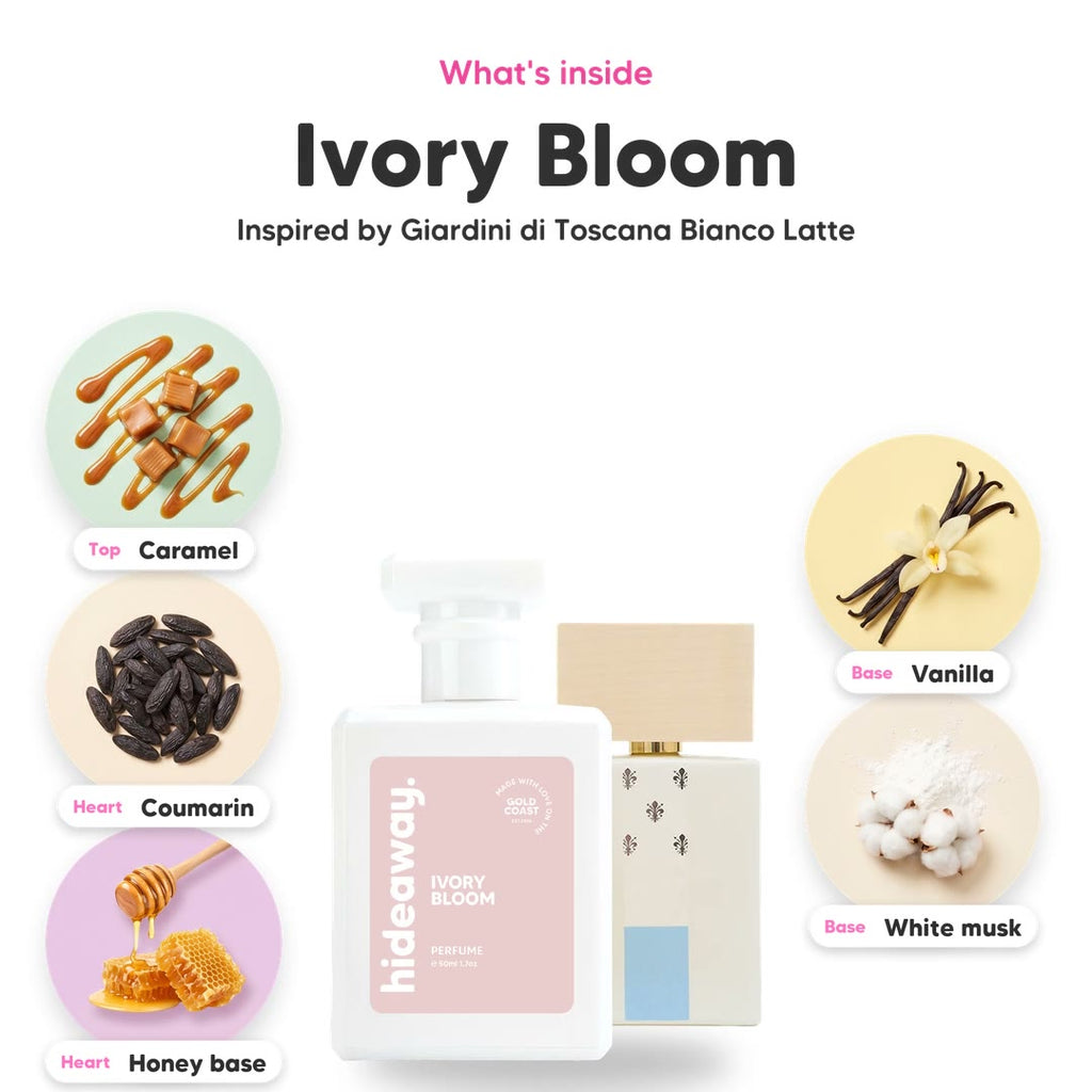 The notes in Ivory Bloom, animated