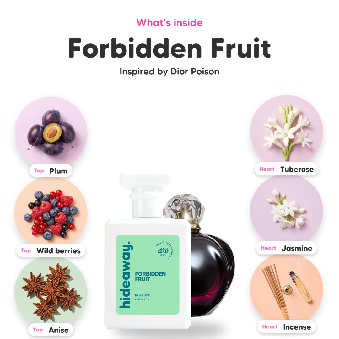 The notes in Forbidden Fruit, animated